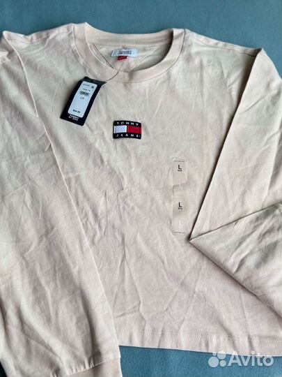 Tommy hilfiger лонгслив Л новый Оригинал