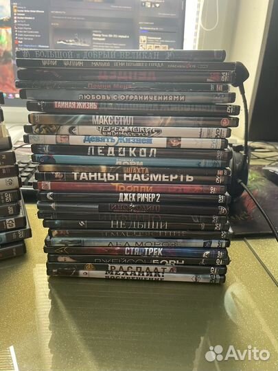 Двд диски и blu ray