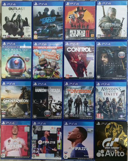 Sony PS4 игры смотрите описание