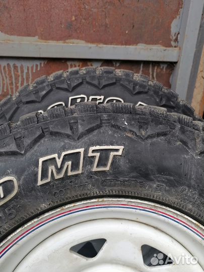 Грязевые колеса на ниву r15