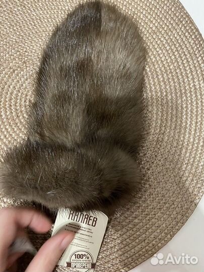 Варежки из норки