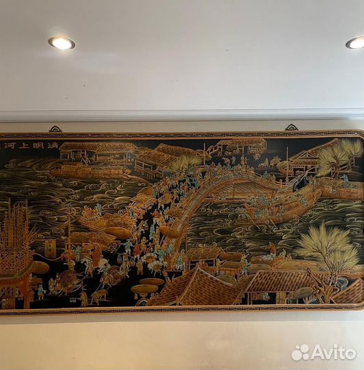 Картина из дерева