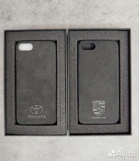 Чехол для iPhone из Алькантара