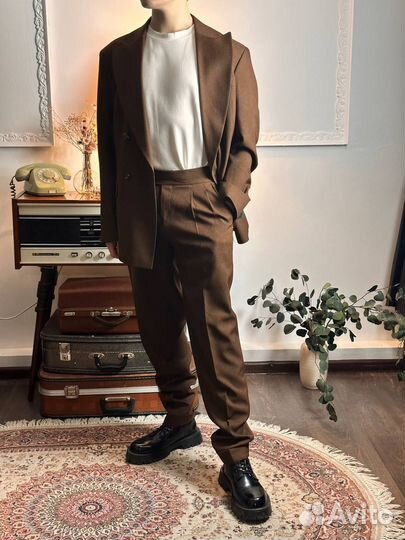 Костюм оверсайз / Классический костюм (мокко)