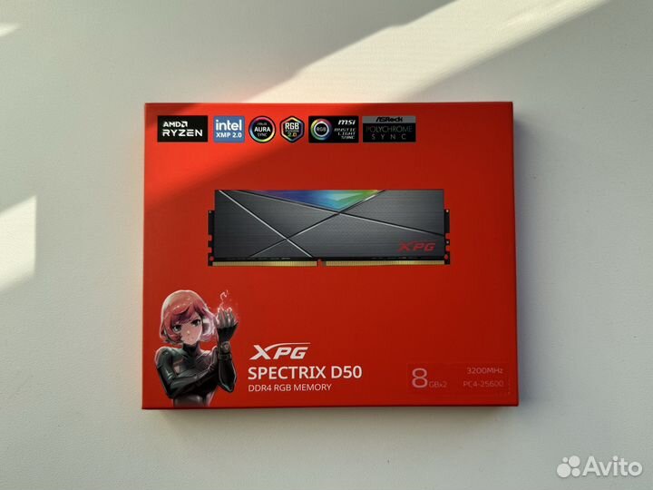 Оперативная память Adata XPG Spectrix D50 16 гб