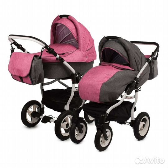 Коляска 2 в 1 Babyton Dizzy Pink