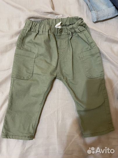Брюки джинсы штаны для мальчика 80 - 86