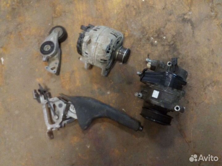 Шкода А5 генератор, насос кондея