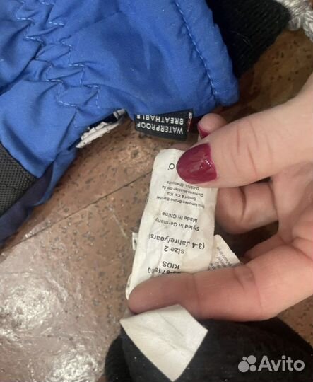 Шапки Италия для мальчика 3-5 лет и перчатки