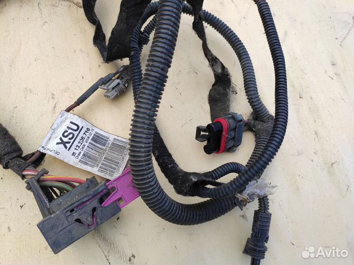 Проводка вентиляторов Z18XER АКПП Opel Astra H