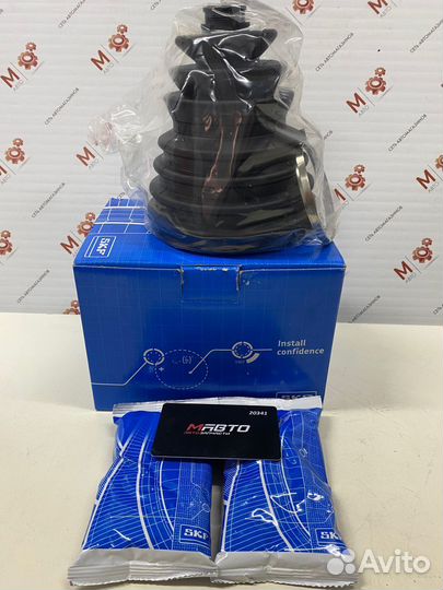 Пыльник шруса универсальный 22х112х156 (SKF) (*)