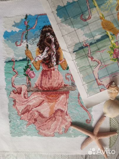 Картина вышитая крестом