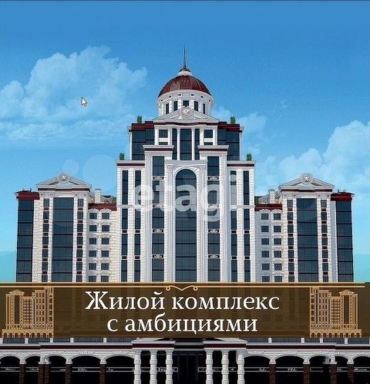 2-к. квартира, 92 м², 12/17 эт.