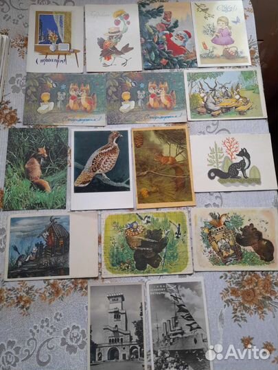 Открытки и календарики СССР