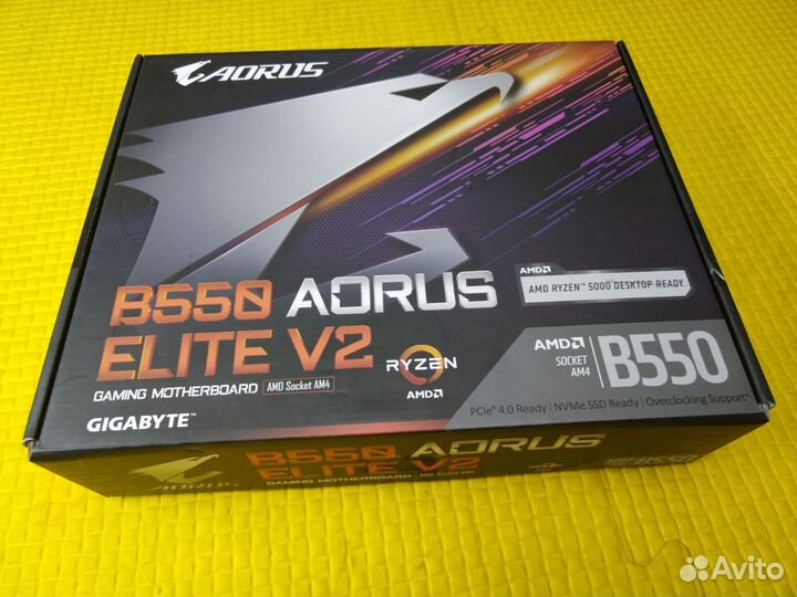 Комплект Aorus b550+5600x