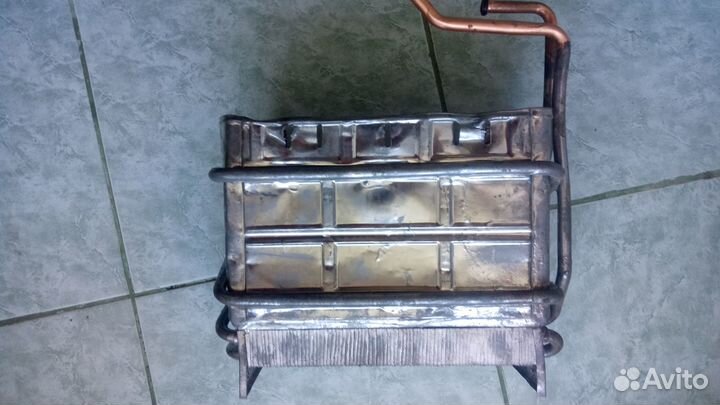 Новый теплообменник на китайские газовые колонки