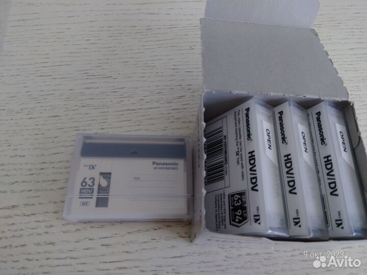 Видеокассеты формата MiniDV HDV и DV