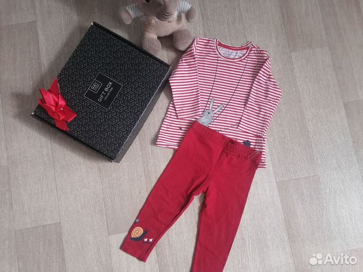 Пакет фирменной одежды для девочки 80-86