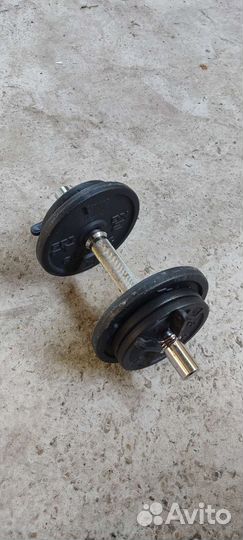 Гантели разборные