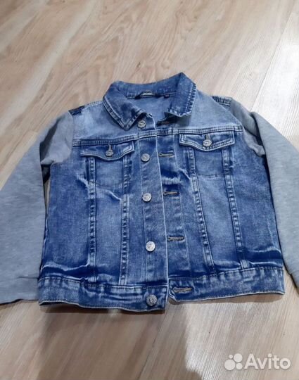 Куртка джинсовая 122