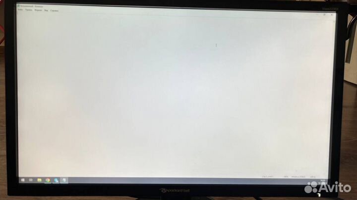 Монитор packard bell