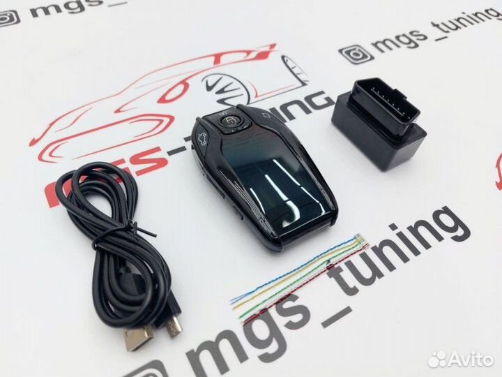 Смарт ключ универсальный дизайн BMW черный