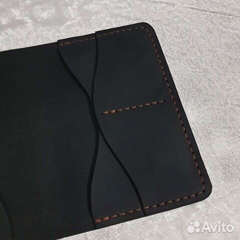 Обложка на паспорт кожаная ручная работа