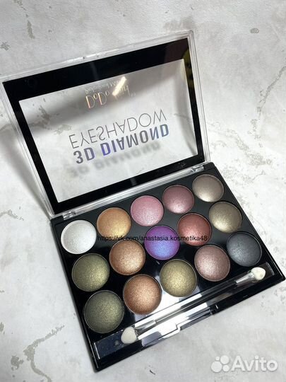 Запеченые палетки теней / тени от DoDo Girl