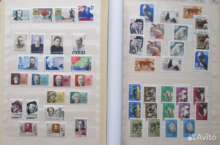 СССР.1964г. Годовая подборка,кроме зеленого блока