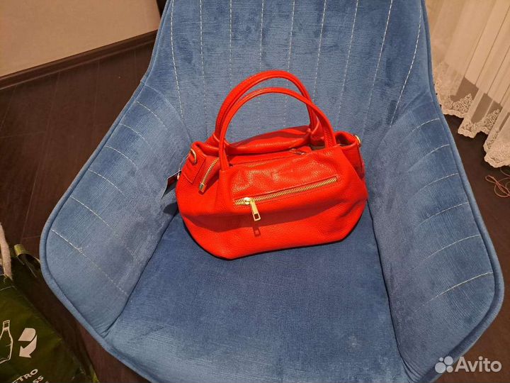 Сумка женская натуральная кожа италия