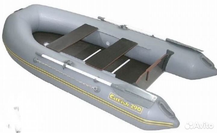 Лодка пвх сatfish 290 килевая отл сост