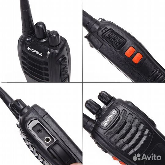 Рации Baofeng BF-888S, (2шт), новые