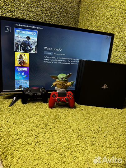 Sony playstation 4 pro FIFA23 + много игр