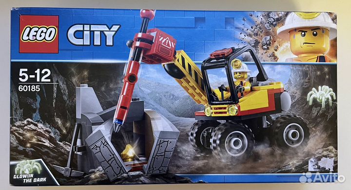 Lego city Трактор для горных работ