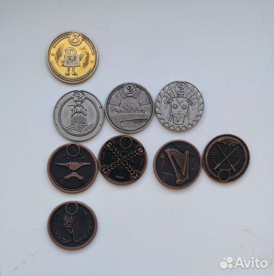 Монеты из пятерочка на обмен