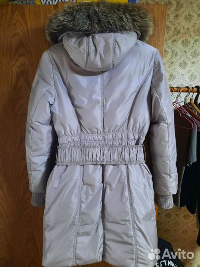Пуховик женский длинный 44-46
