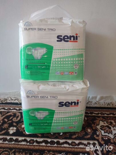 Памперсы для взрослых seni xl 4