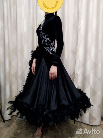 Платье для бальных танцев ю2