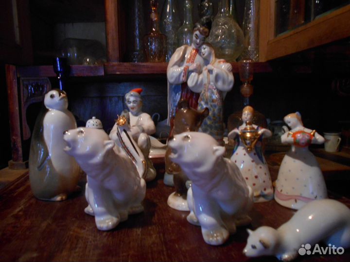 Фарфор статуэтки