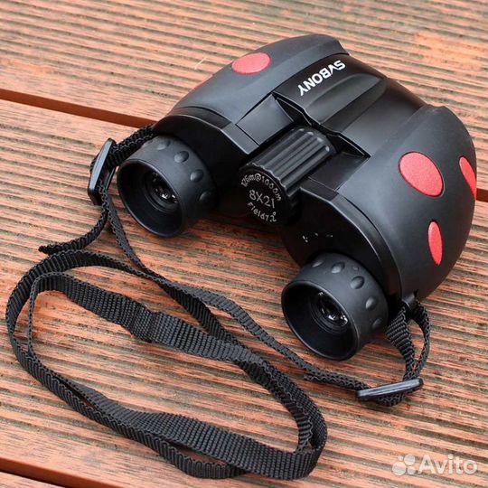 Бинокль детский svbony 8x21 Хэллоуин черный