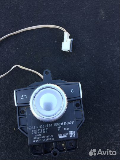 Джойстик мультимедиа mercedes W212