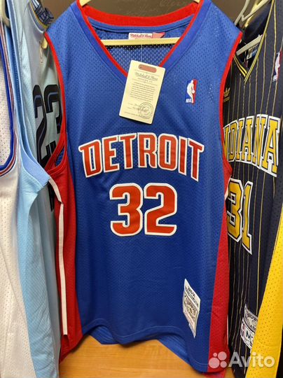 Баскетбольная майка джерси Detroit Pistons