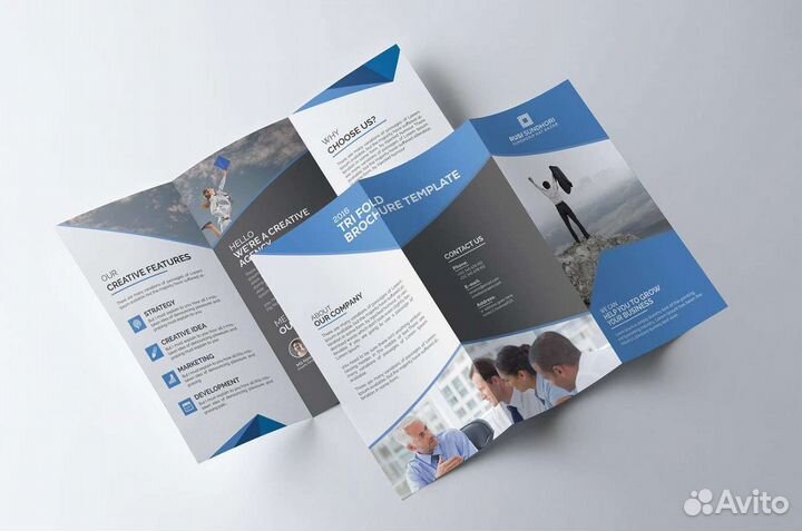 Печать визиток, листовок, буклетов