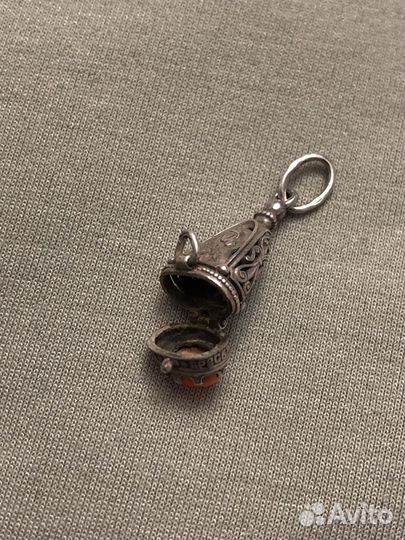 Серебряная ладанка мощевик подвеска 925 проба