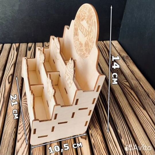 Органайзер для специй с разделителями