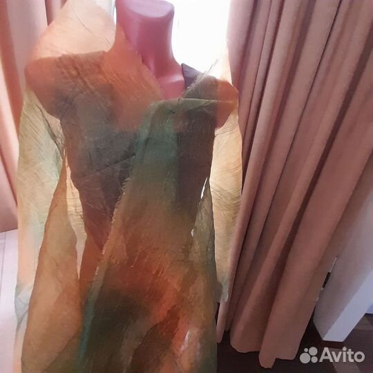 Отрез цветной органзы, 0.7 2м