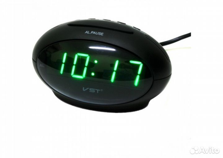 Настольные электронные часы сетевые VST-711