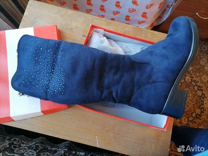 Новые зимние сапоги