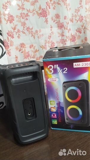 Блютуз колонка