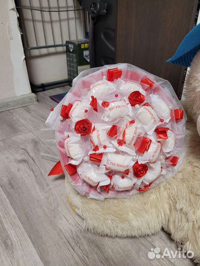 Сладкий съедобный букет